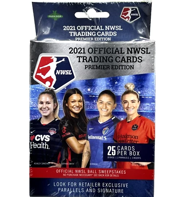 2021 Parkside NWSL Vol. 1 and Vol. 2 *Choose Your Soccer Card* Alex Morgan - Image 1 of 2
