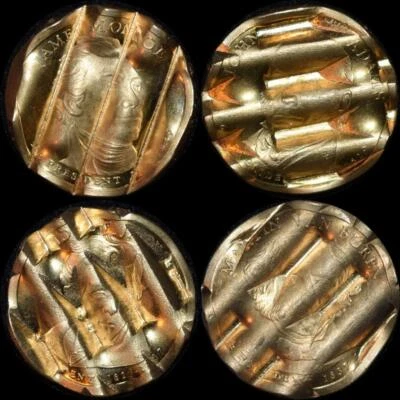 2008-S PROOF Mint Cancelled/Waffled Presidential $1 Set/4 Monroe/Adams/Jackson + - Image 1 of 4