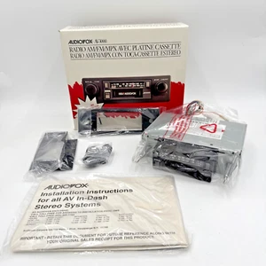 Vintage Audiovox AV-3000 AM/FM/MPX Radio mit Kassettenspieler - offene Verpackung - Bild 1 von 11