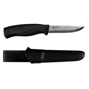 Morakniv Companion Heavy-Duty Stainless Steel Fixed-Blade Knife With Sheath, 4.1 - Picture 1 of 5
