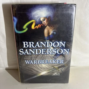 Warbreaker by Brandon Sanderson - Hardcover w/DJ First Ed/First Print - Picture 1 of 8