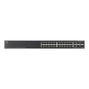 Switch Cisco SG500-28P K9 28 Ports Gigabit PoE+ Stackable - Zdjęcie 1 z 4