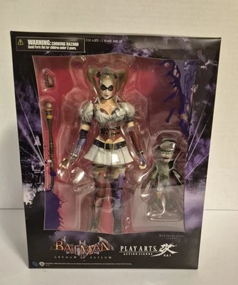 Play Arts Kai Arkham Asylum HARLEY QUINN No. 4 Figure * 2012 * Brand New In Box! - Image 1 of 4
