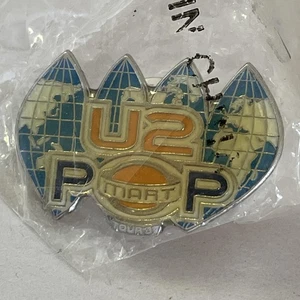 Vintage U2 PopMart Tour 97 Emaille Anstecknadel Abzeichen Blasorchester 1997 offiziell - Bild 1 von 6