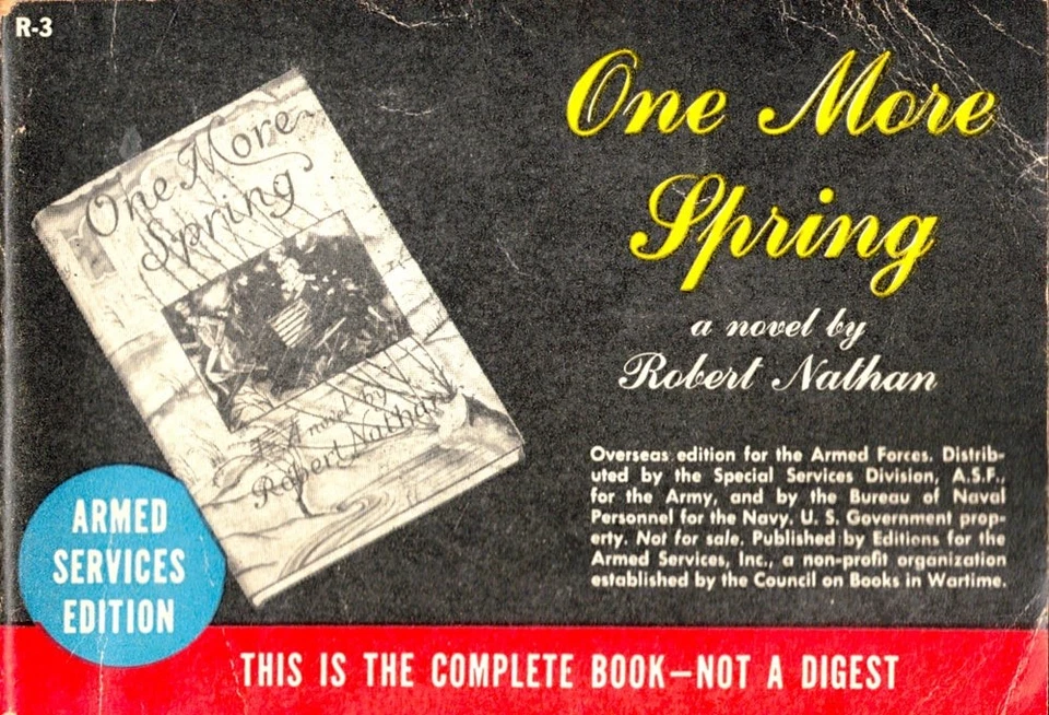 Robert Nathan / One More Spring 1945 Foto 1 de 1
