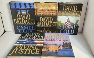 Complete Set THE CAMEL CLUB BOOKS 1-5 David Baldacci Hardcover w/Dust Jackets - Bild 1 von 10