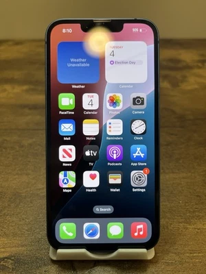 Apple iPhone 13 128GB, iOS 18.6, Model MLA23LL/A, Unlocked - Image 1 of 4