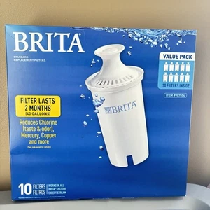 Sealed Genuine OEM Brita 987554 Pitcher Replacement Filters 10-Pack - Picture 1 of 1