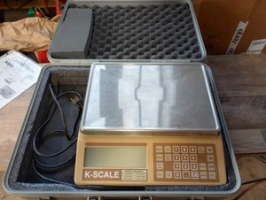 Báscula de laboratorio K-Scale KS-1WN K-Tron / Báscula electrónica profesional con estuche - Imagen 1 de 13