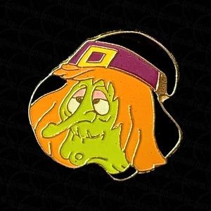 Spilla Halloween strega dei cartoni animati spettrale vintage carina - Foto 1 di 1