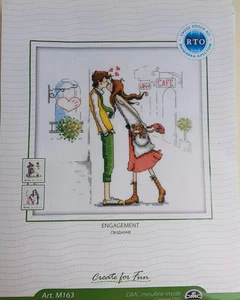 Counted Cross Stitch Kit by RTO - Engagement - Picture 1 of 3