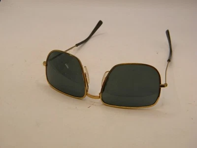 Gafas de sol vintage Cool Ray Polaroid 84 de metal dorado para aviador marcos de gafas Foto 1 de 4