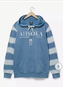 Star Wars Ahsoka Tano Icons Tie-Dye Hoodie - BoxLunch Exclusive Size Medium - Bild 1 von 13