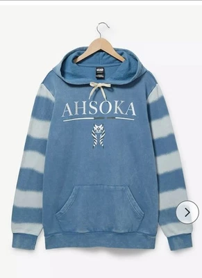 Sudadera con Capucha Tie-Dye Star Wars Ahsoka Tano Icons - Exclusiva BoxLunch Talla Mediana Foto 1 de 4