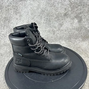 Timberland Pro Boot Women Size 7 M Direct Attach Steel Toe Work Black Waterproof - Picture 1 of 9