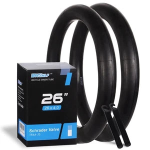 Fat Tire Bike, 26 x 4.0 A/V 35mm Schrader Valve Inner Tube, High Air Tightnes... - Picture 1 of 9