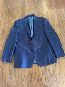 Blazer Abrigo Deportivo Lauren Ralph Lauren Azul Marino 44R Calce Clásico Dos Botones - Imagen 1 de 18