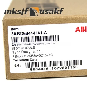 ABB FS450R12KE3/AGDR-71C ACS800 Inverter IGBT Driver Board Series US Free tax - Picture 1 of 7