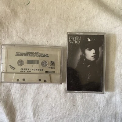 Janet Jackson - Rhythm Nation 1814 Cassette 1989 A&M 2pc Deal - Image 1 of 3