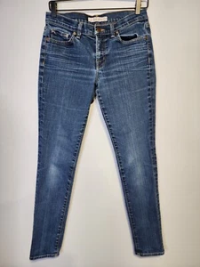 J BRAND Jeans Womens Size 28 Skinny Leg Low Rise Denim Pants Blue 28x29 - Picture 1 of 11
