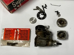 Vintage Webra 3.5cc RC Remote Control Airplane 2 Stroke Nitro Parts Engine - Picture 1 of 2