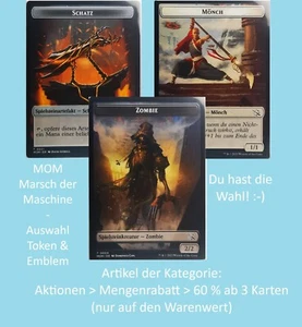 Magic MTG | MOM | Marsch der Maschine | Token & Emblem | Auswahl - Bild 1 von 26