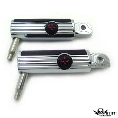 Estriberas cromadas Defiance para Suzuki Intruder 1400/Boulevard S83 1995-2008 (traseras) Foto 1 de 4