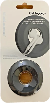 Cableyoyo Earbud Cable Organizer Magnetic Cord Storage soft silicone - Image 1 of 3