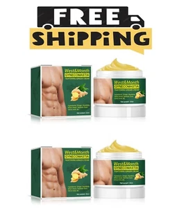 2pcs Gynecomastia Tightening Ginger Cream, Ginger Cream for Men, Effectively - Picture 1 of 7