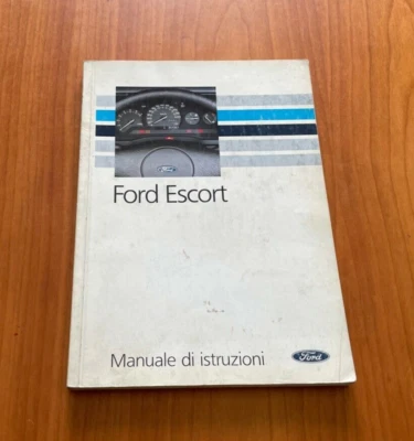 LIBRETTO USO E MANUTENZIONE FORD ESCORT (07 1992) - Immagine 1 di 2