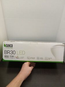 Sunco Lighting BR30 LED Bulbs 12 Pack 2700k Soft White 850 Lumens Dimmable 11W