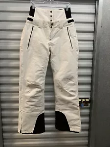Pantaloni da sci Chevron Perfect Moment Flare nero bianco impermeabile cerniera media caviglia - Foto 1 di 13