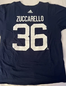 NY RANGERS SHIRT ADIDAS WINTER CLASSIC 2018 XL MATS ZUCCARELLO NHL HOCKEY CITI - Picture 1 of 7