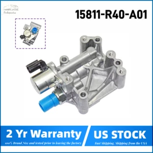 Variable Valve Timing VVT Solenoid 15811-R40-A01 For Acura ILX Honda Civic CR-V - Picture 1 of 7