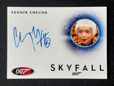 YENNIS CHEUNG 2014 JAMES BOND ARCHIVES 40TH ANNIVERSARY AUTOGRAPHS NO A247 30505