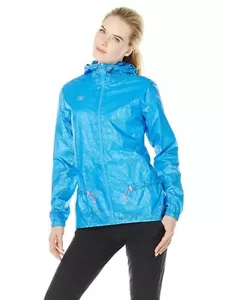 Windbreaker Jacket Helly Hansen Running Lightweight Water Repellent Hood Blue SM - Picture 1 of 3