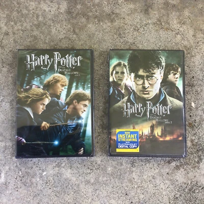 SEALED Harry Potter And The Deathly Hallows DVD [PARTS 1 & 2, YEAR SEVEN] - Image 1 of 2