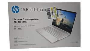HP 15.6" FHD Laptop, Intel Core i5-1135G7, 8GB RAM, 256GB SSD, 15-dy2095wm - Picture 1 of 7