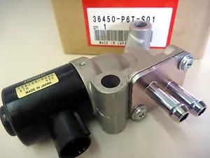 NUEVO ORIGINAL Acura HONDA 36450-P6T-S01 Válvula de control de aire inactivo de inyección de combustible FABRICANTE DE EQUIPOS ORIGINALES - Imagen 1 de 12