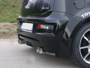 Grande Punto Paraurti posteriore Tuning Super Crono (rpc) Vetroresina - Foto 1 di 1