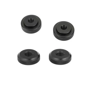 CAMVATE Aluminum 1/4"-20 & 3/8"-16 Thread Lock Thumb Nut for Threaded Rod Bar - Picture 1 of 25