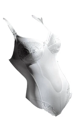 GIOS DONNA BODY 978 Modellatore spalline larghe imbottite foderate in cotone - Immagine 1 di 4