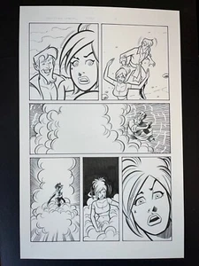 DIE KITTY DIE original art! Fernando Ruiz! Signed by Inker, Rich Koslowski - Picture 1 of 1