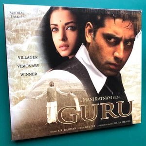 A.R. Rahman GURU Bollywood Film Soundtrack OST CD Digipak Gulzar Mani Ratnam VG+ - Picture 1 of 17