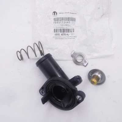 Carcasa de termostato OEM Mopar 05184570AJ para Dodge Grand Caravan 2011-2020 Foto 1 de 2