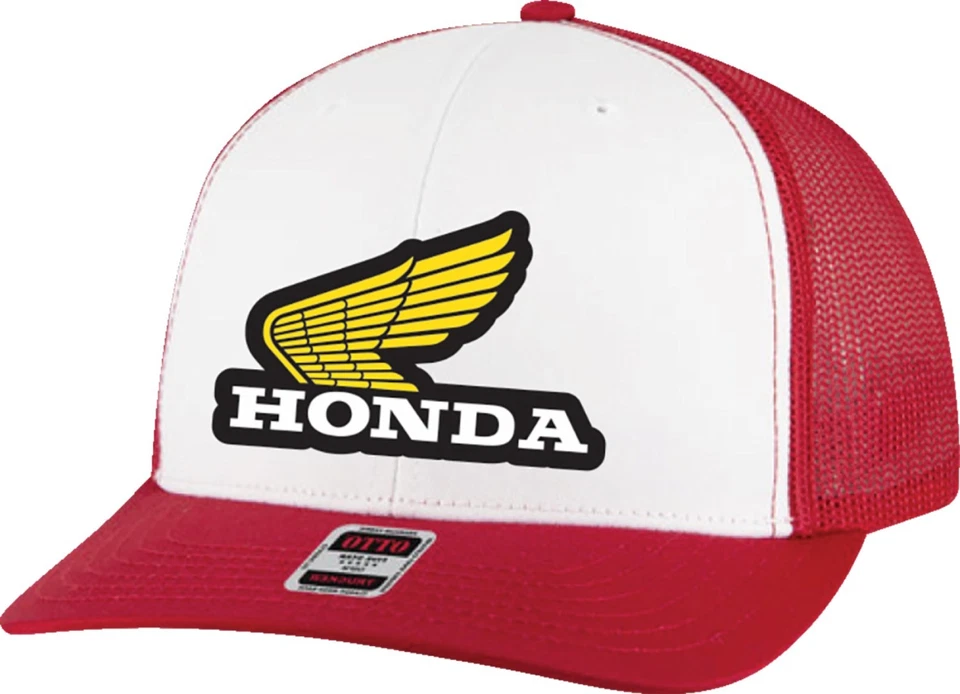 Factory Effex Honda Classic Snapback Hat White/Red - Image 1 of 1