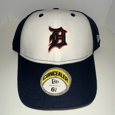 Detroit Tigers Hat/Cap. New Era. Fitted 6-3/4. MLB Official. - Image 1 of 4