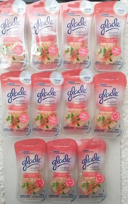 8 paquetes de plugins GLADE recarga de aceite perfumado madreselva roja Foto 1 de 2