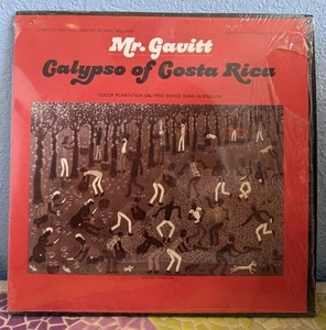 Mr Gavitt Calypso Of Costa Rica 1982 Folkways Record In Shrink Walter Ferguson - Imagen 1 de 4