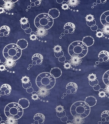 Capa con capucha de halloween polar galaxia celestial: azul marino plata constelación C Foto 1 de 4